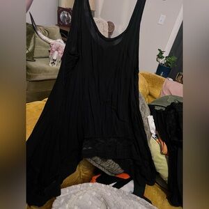 Free People Black Women's Blouse